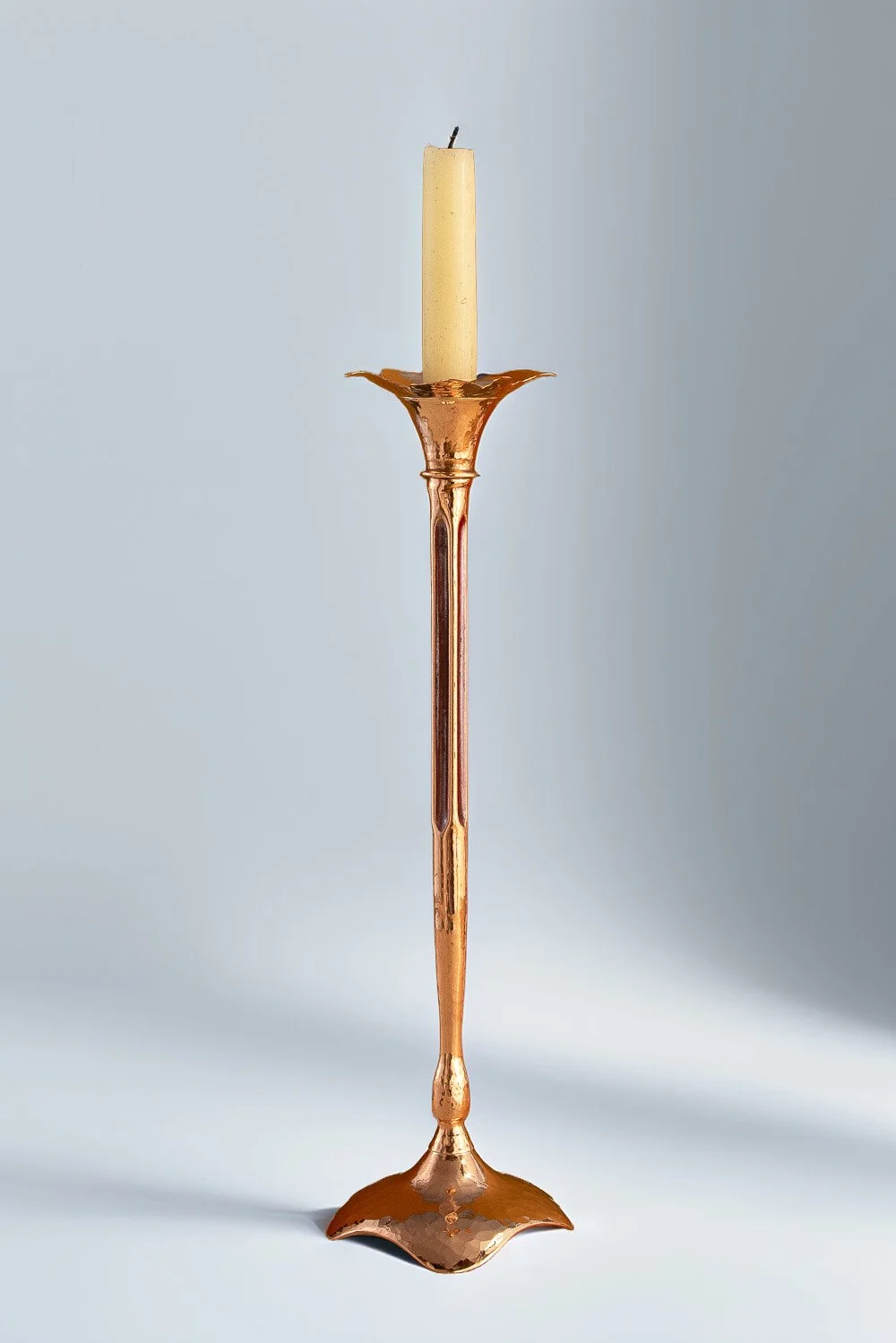 Hessel Studios 銅製キャンドルスタンド　ハンドメイド　2個セット Copper Designs-Hessel Studios